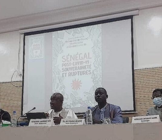 Official launch of the book « Sénégal POST-COVID-19: SOUVERAINETÉ ET RUPTURES »