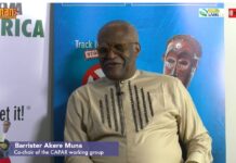 Barrister Akere Muna, Co-chair of the CAPAR Working Group